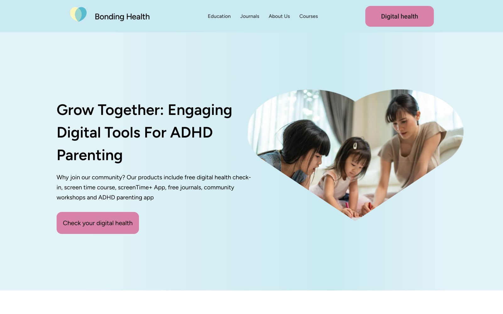 Screenshot of bonding-vert.vercel.app at 5/21/2024