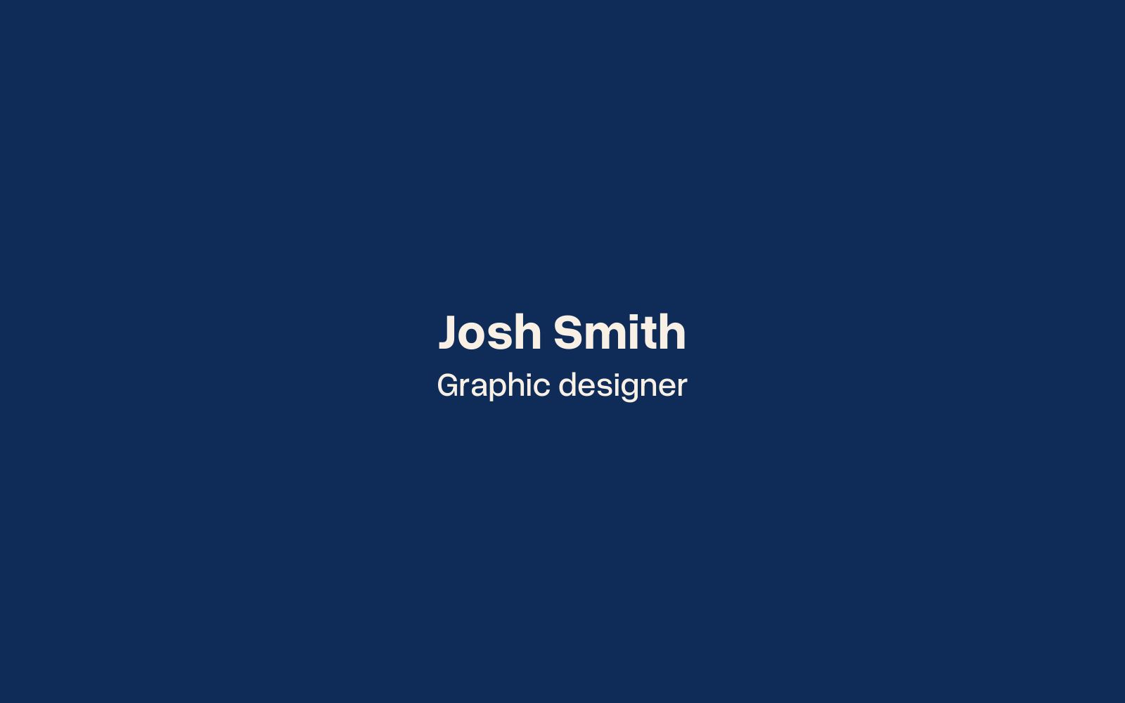 Screenshot of josh-smith.netlify.app at 9/2/2024