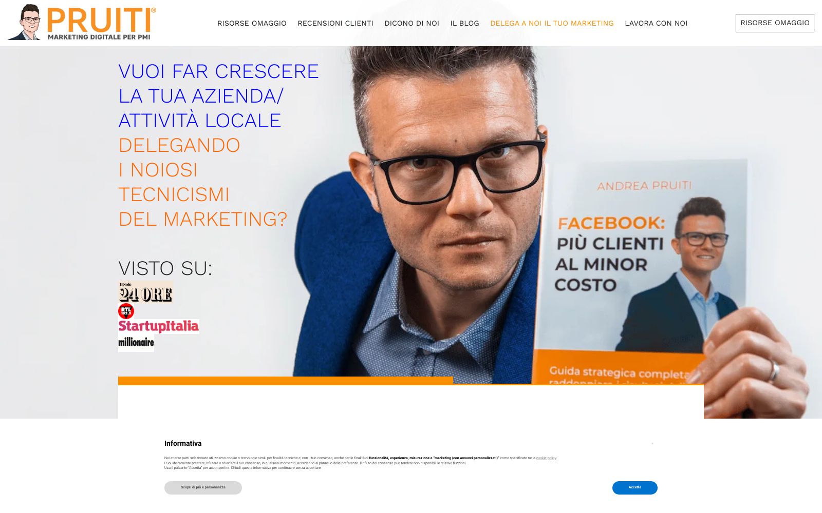 Screenshot of www.pruitimarketingdigitale.com at 10/21/2024