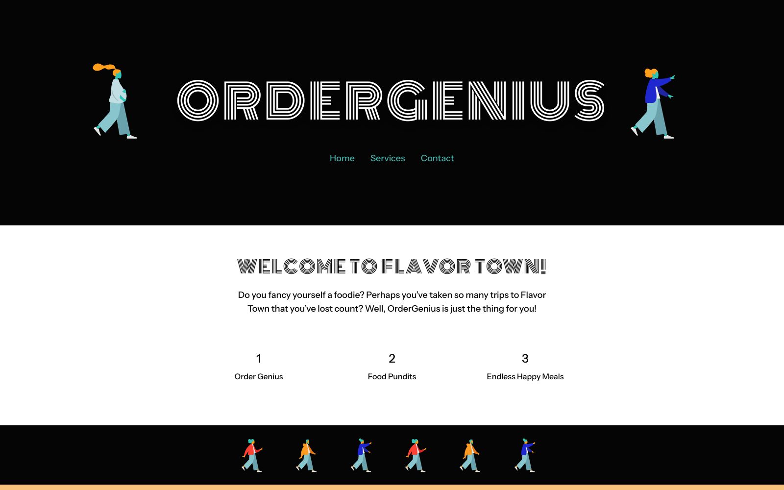 Screenshot of ac3e92b4.ordergenius-landing.pages.dev at 4/29/2025