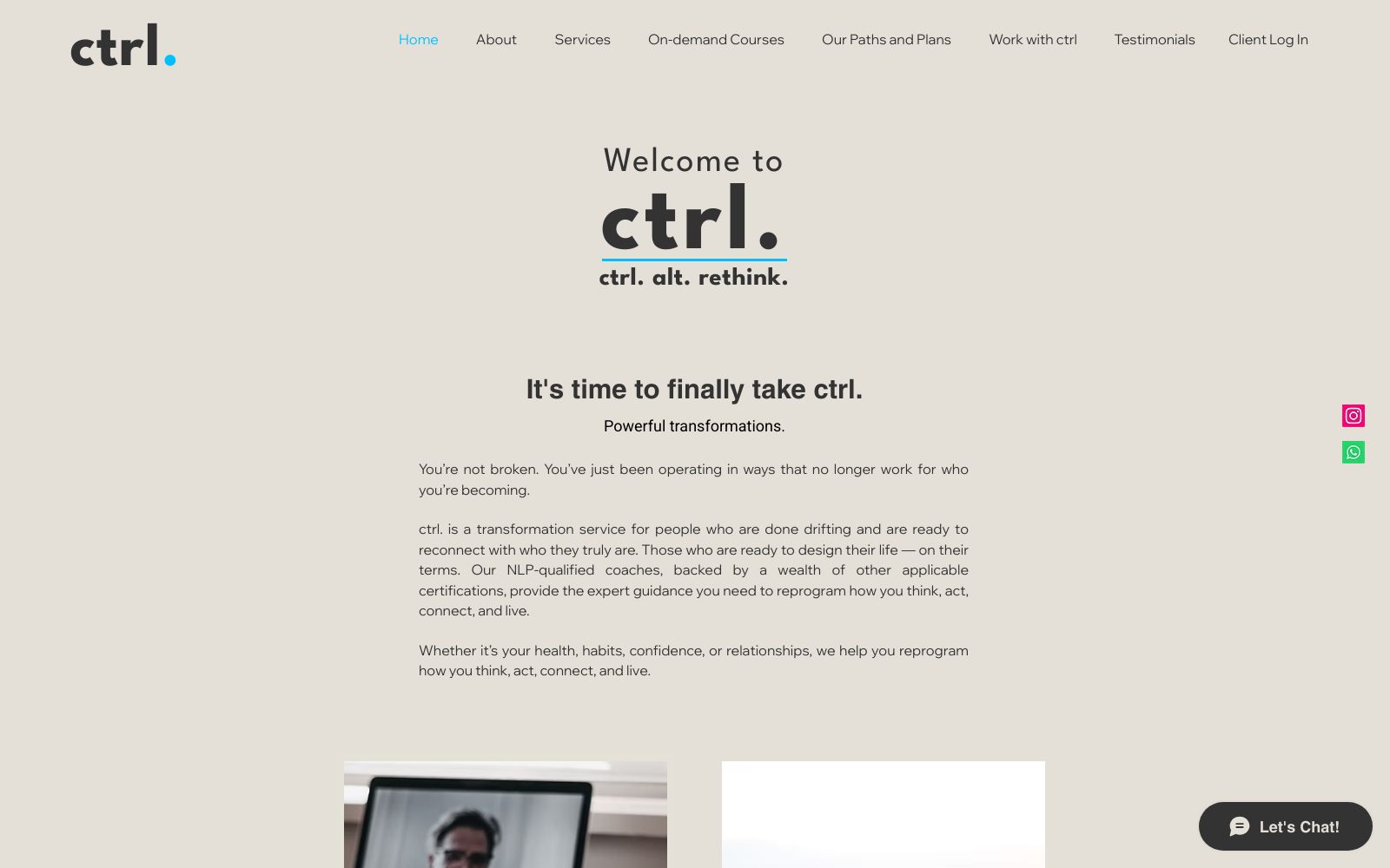 Screenshot of www.takectrl.ae at 6/10/2025