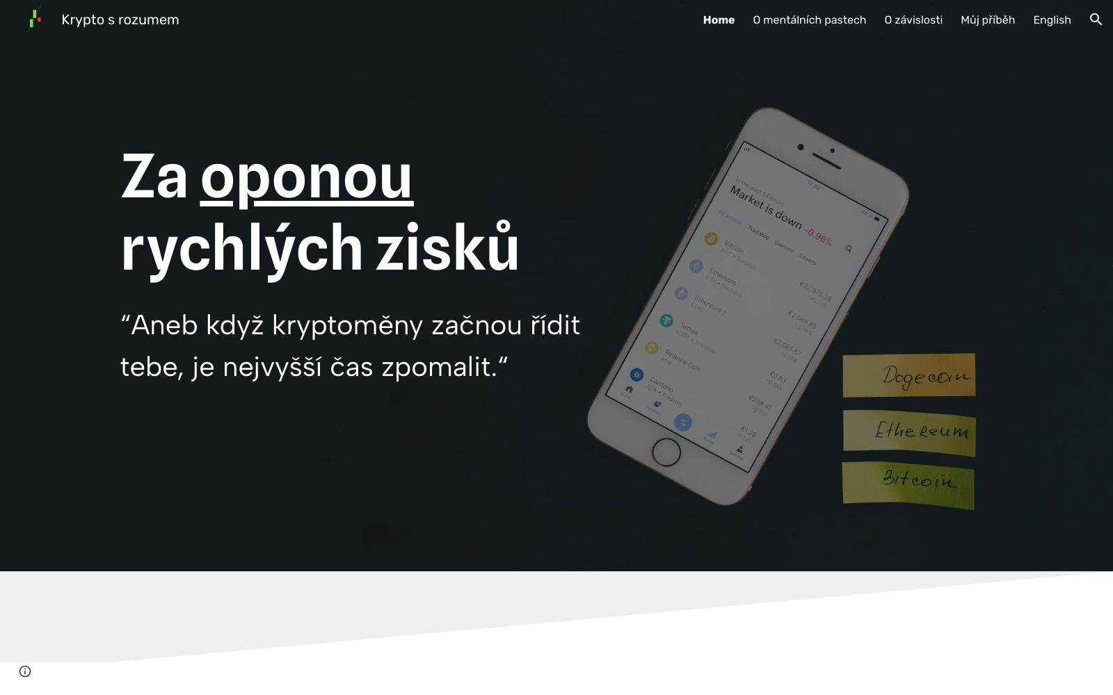Screenshot of www.kryptosrozumem.cz at 6/11/2025