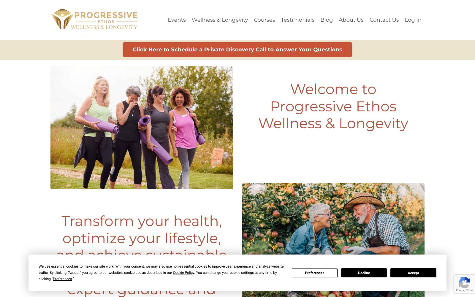 Screenshot of www.progressiveethos.com at 7/7/2025