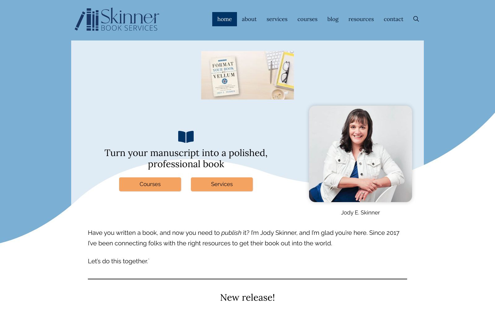 Screenshot of www.skinnerbooks.com at 7/15/2025
