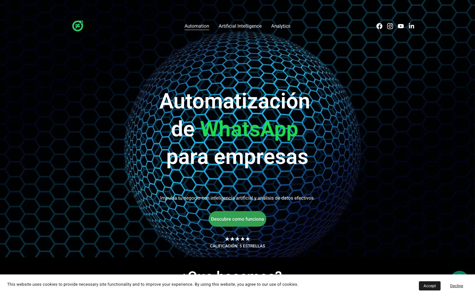 Screenshot of www.syncro.uno at 7/30/2025