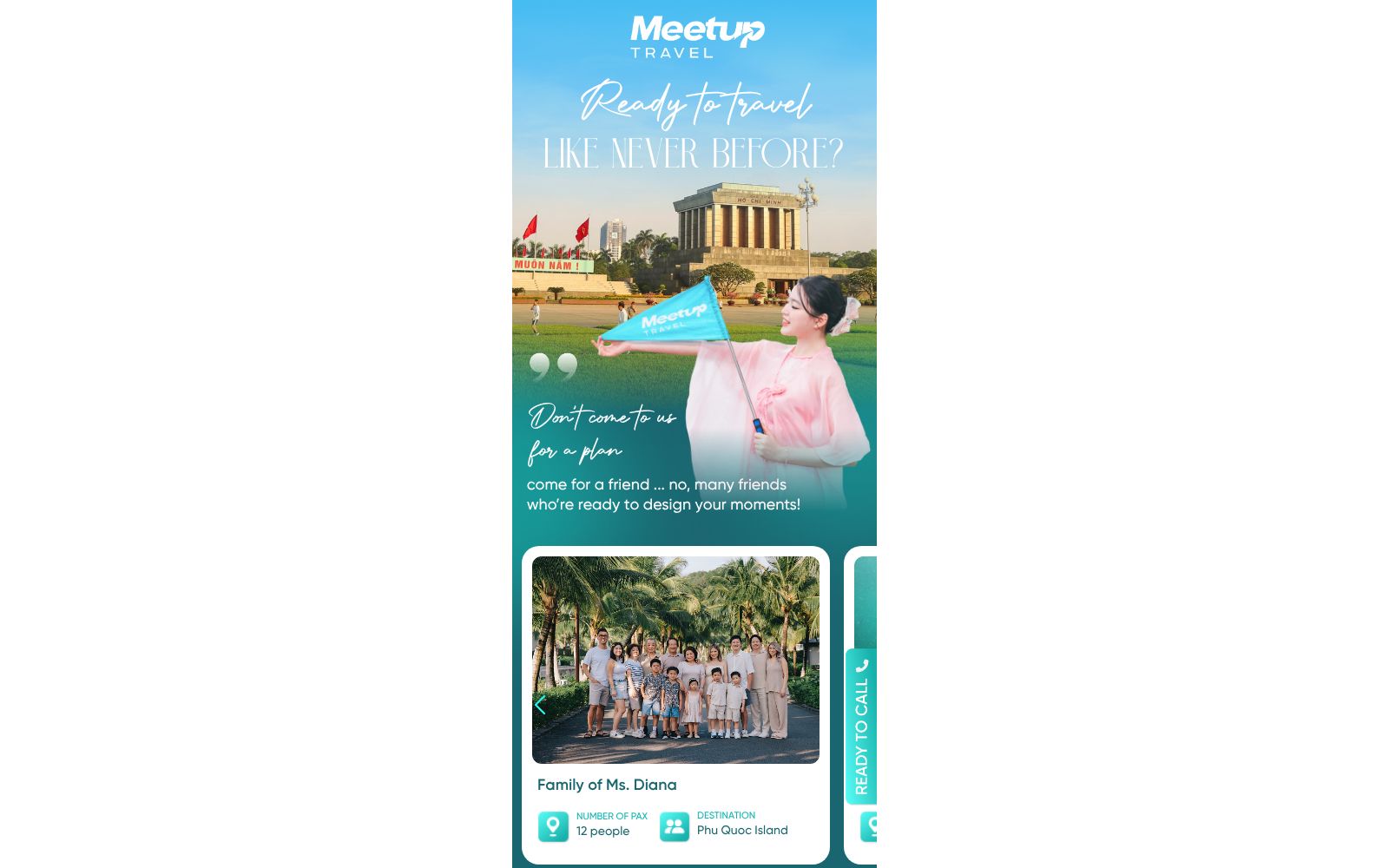 Screenshot of vietnam.meetup.travel at 10/9/2025