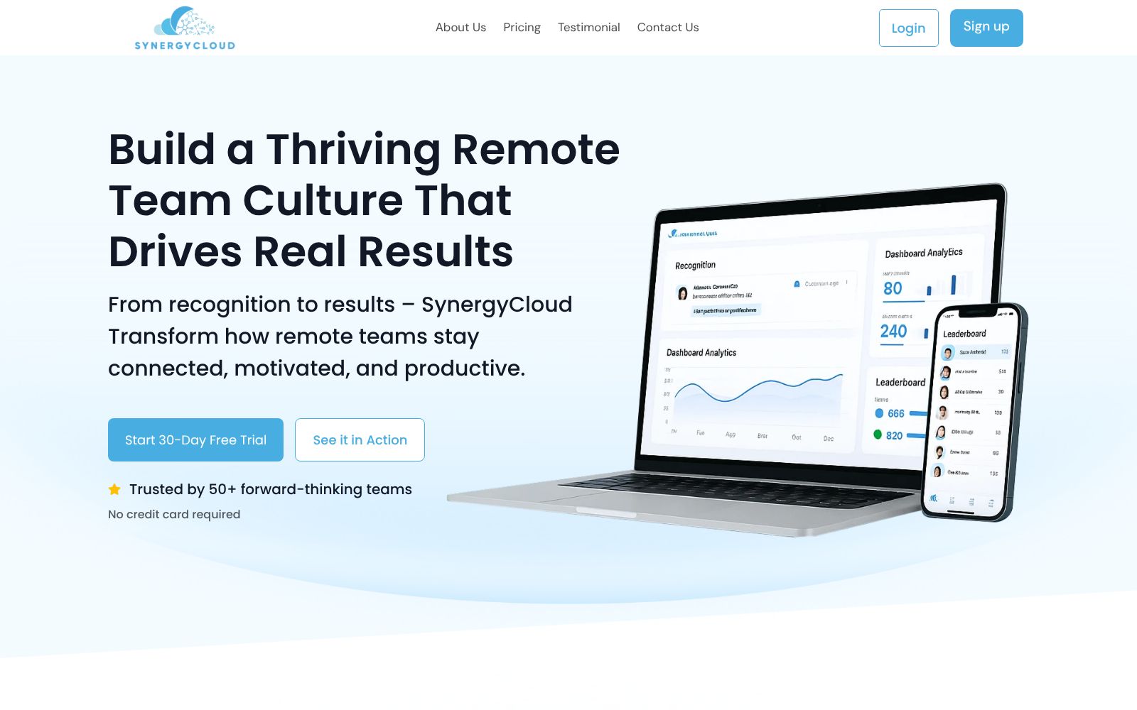 Screenshot of beta.synergycloud.io at 11/3/2025