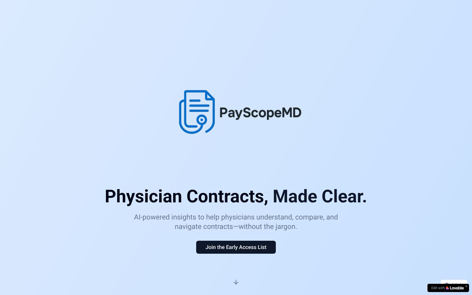 Screenshot of www.get-payscope.com at 11/10/2025