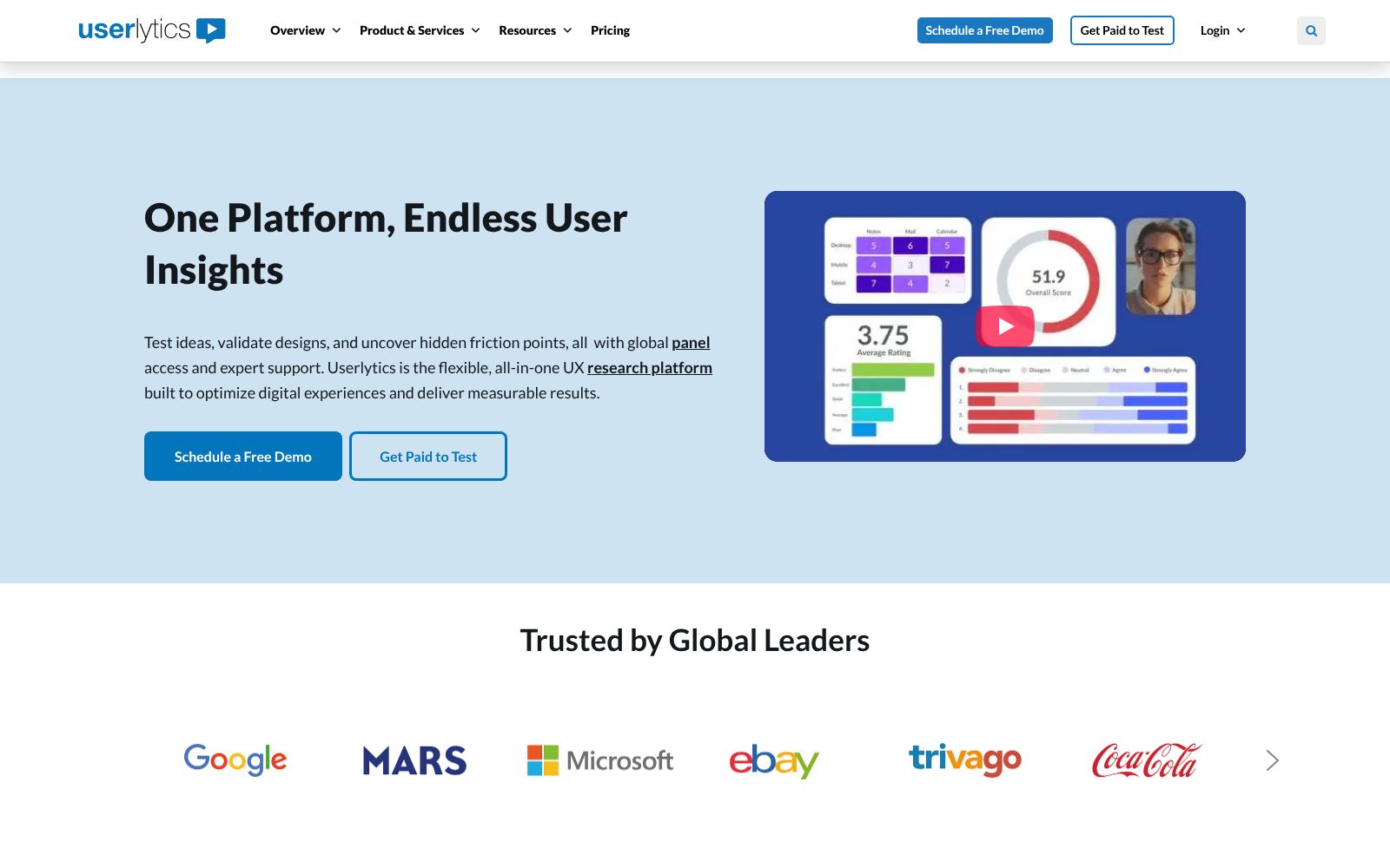 Screenshot of www.userlytics.com at 11/10/2025