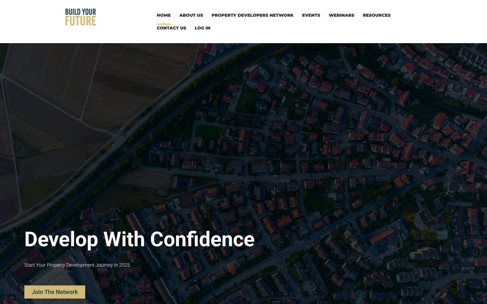 Screenshot of buildyourfuture.io at 11/21/2025