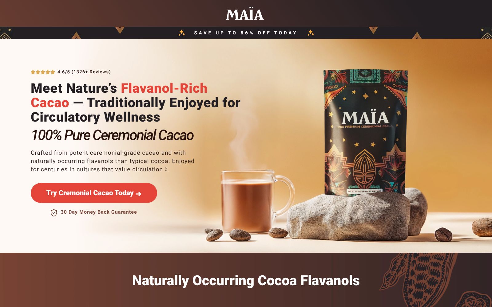 Screenshot of checkout.getmaia.co at 12/1/2025