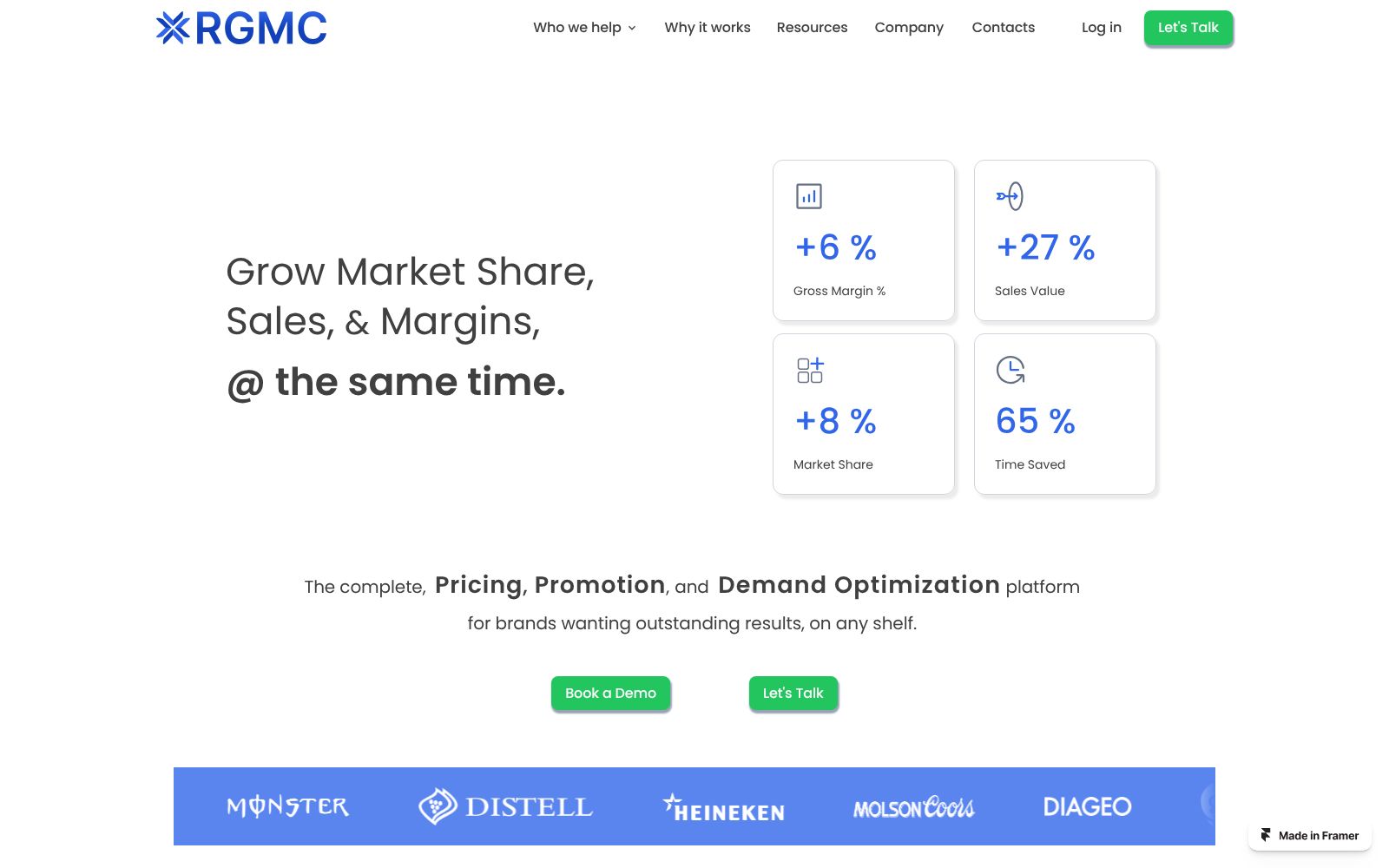 Screenshot of just-jargon-789347.framer.app at 1/7/2026