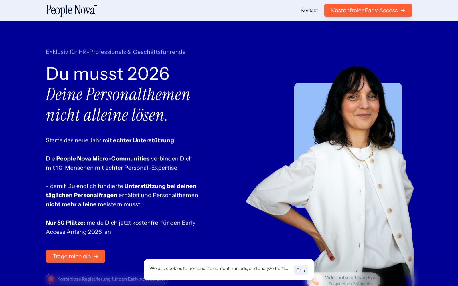 Screenshot of www.people-nova.com at 1/13/2026