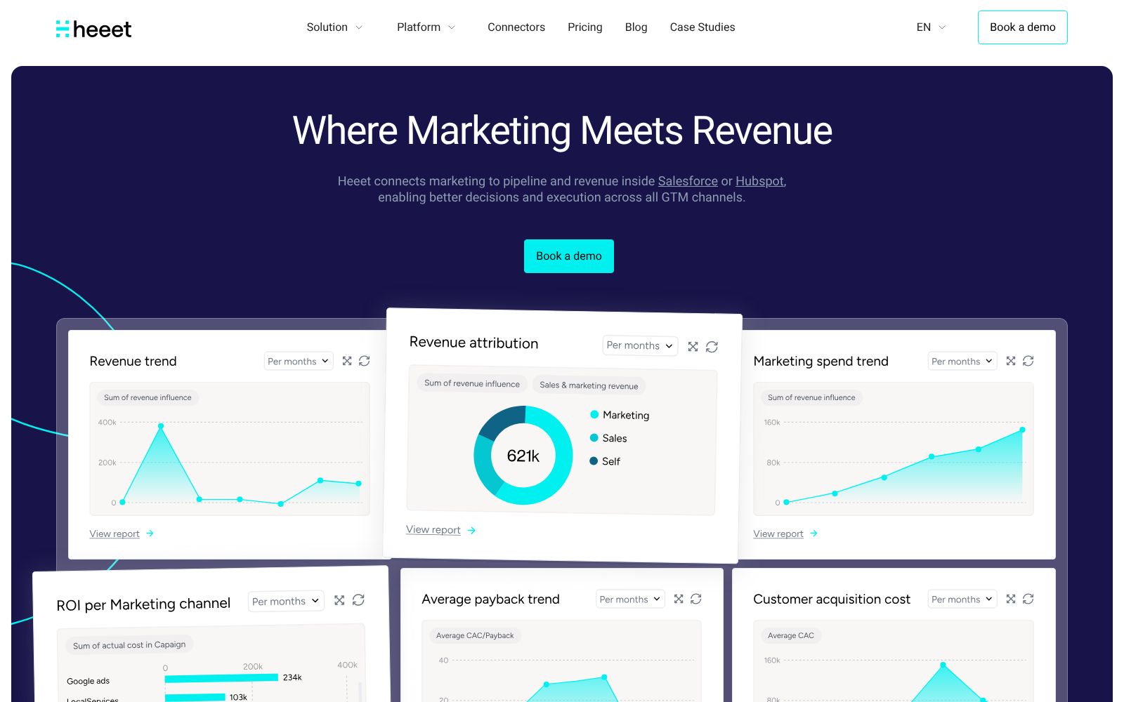 Screenshot of www.heeet.io at 2/11/2026