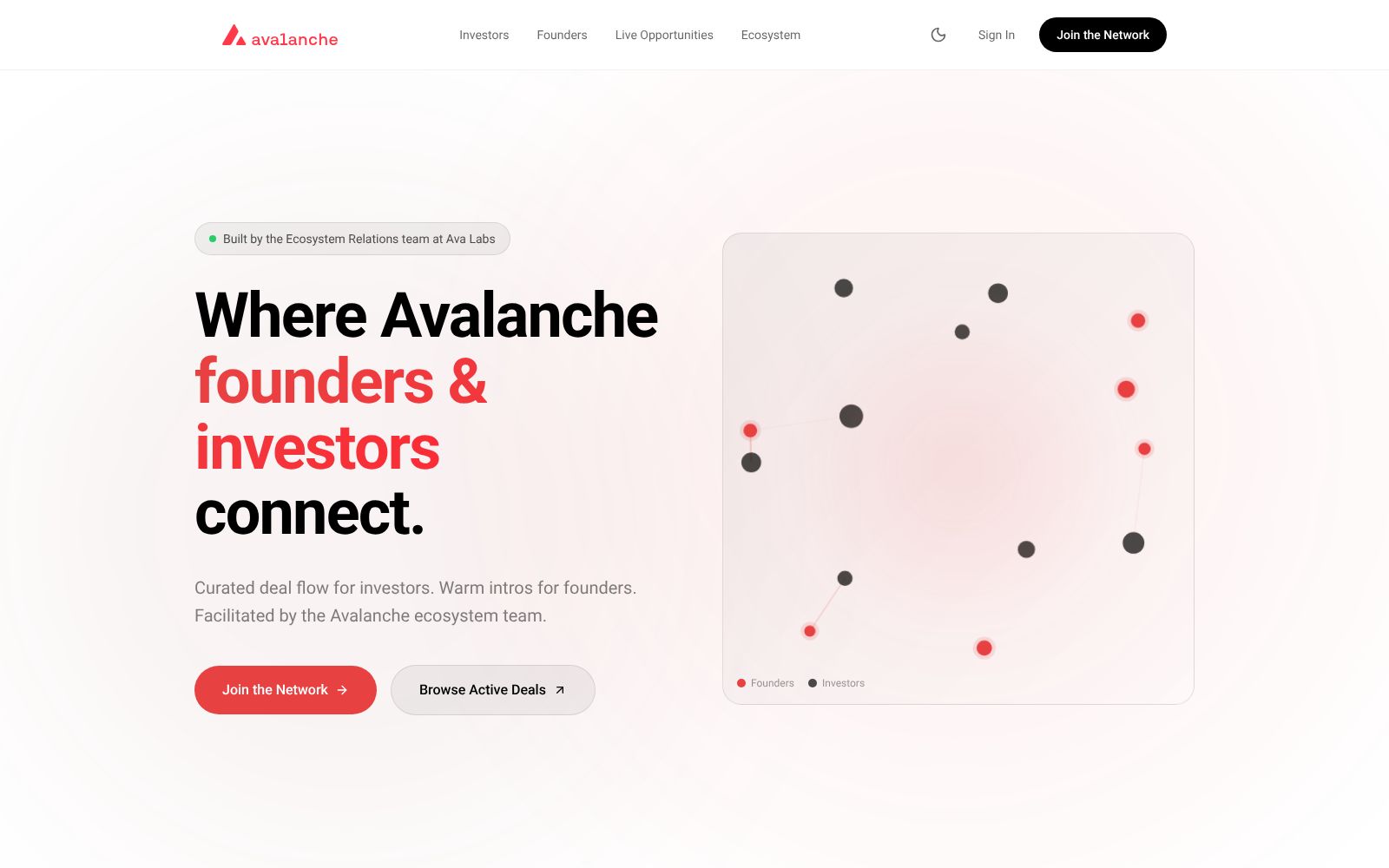 Screenshot of avaxatlas.com at 2/12/2026