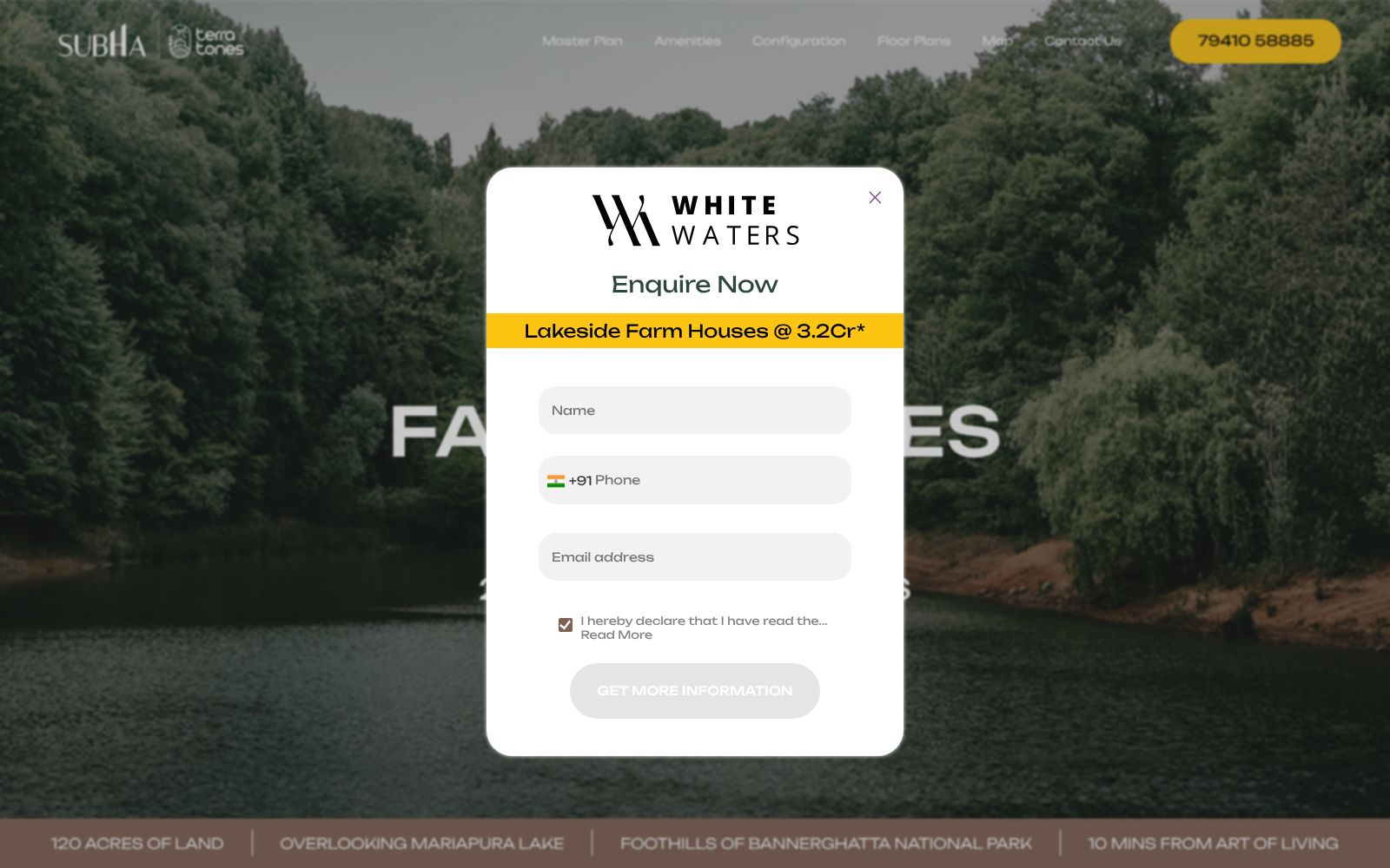 Screenshot of www.subhawhitewaters.com at 2/18/2026