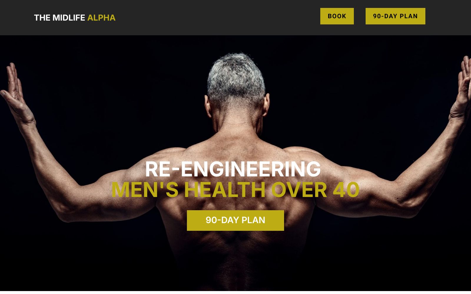 Screenshot of www.themidlifealpha.com at 3/9/2026